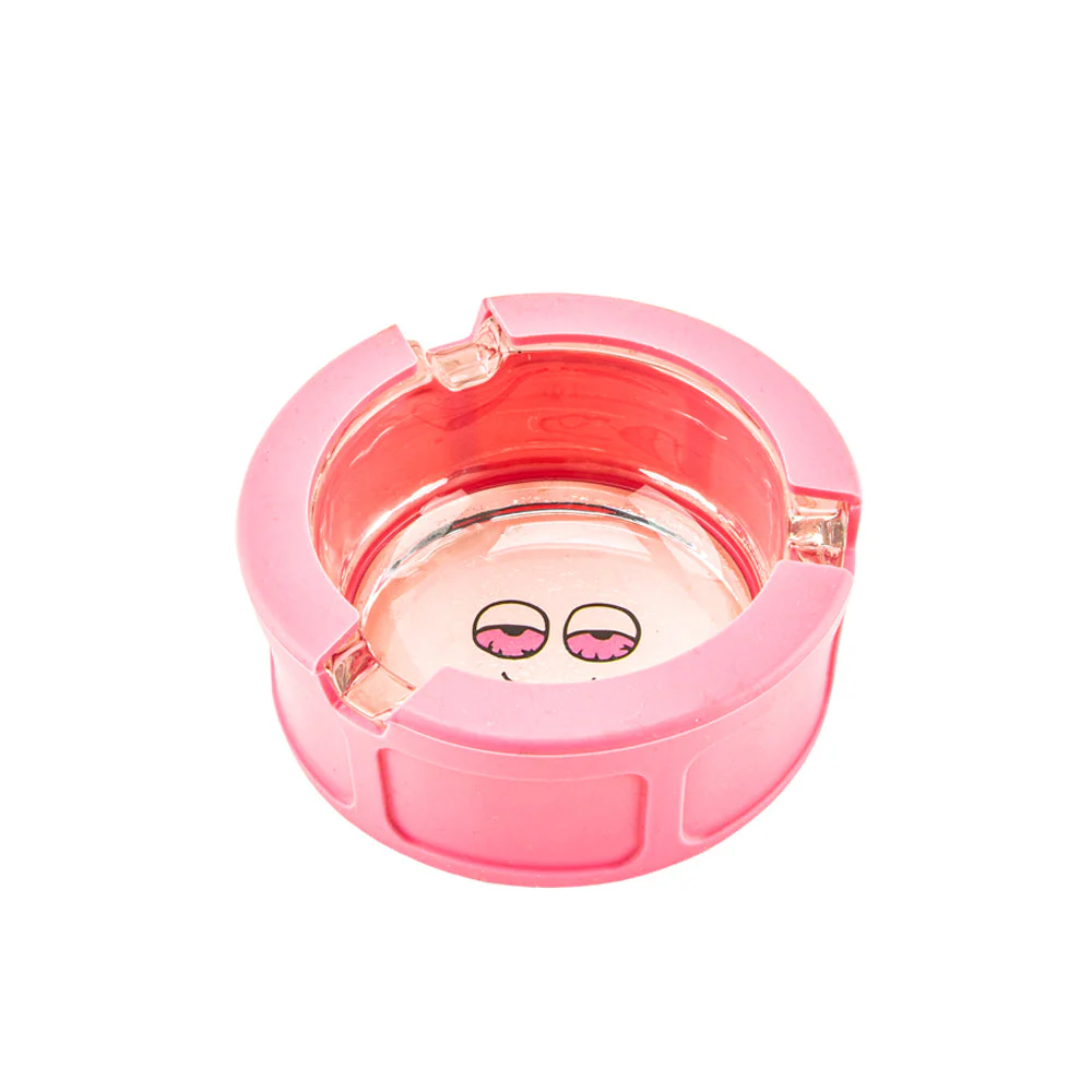 Silicone & Glass Ashtray - Image 6